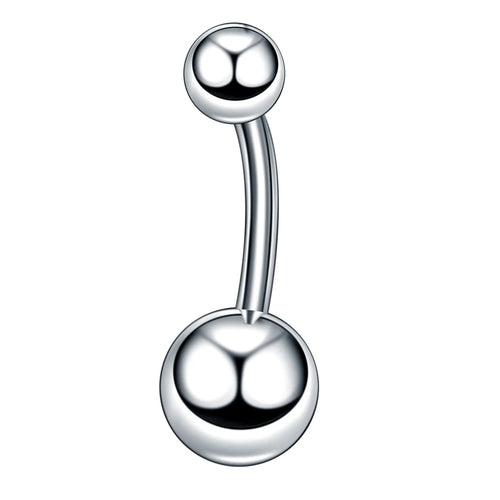 Surgical Steel Belly Bar 14G