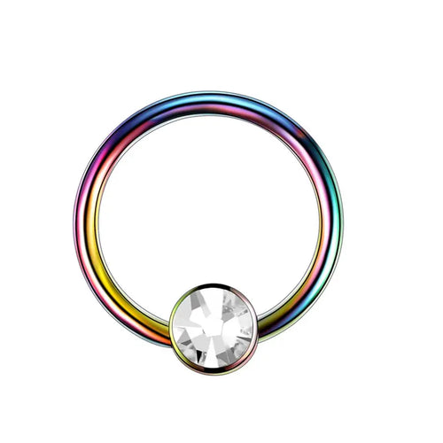 Titanium Captive Bead Ring