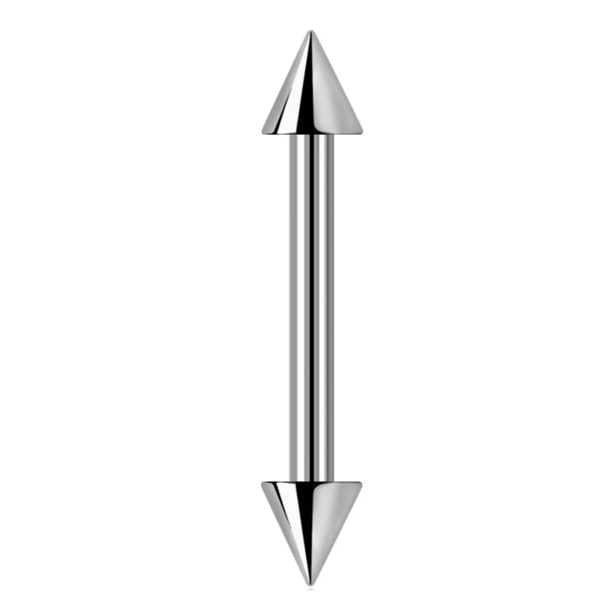 Surgical Steel Spiked Barbell 16G