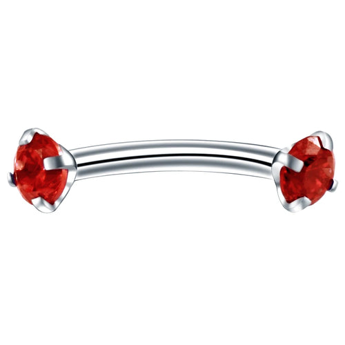 Diamante Steel Banana Bar