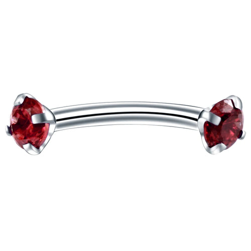 Diamante Steel Banana Bar