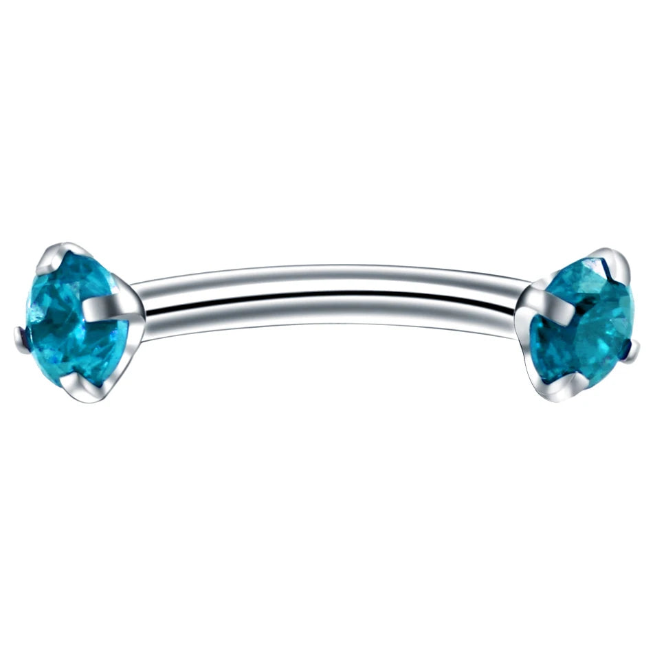 Diamante Steel Banana Bar