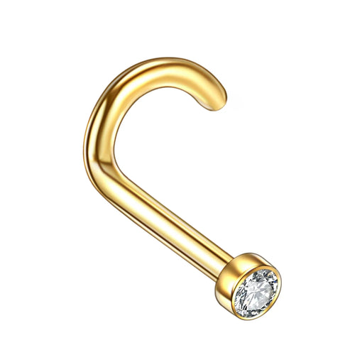 Diamante/Ball Nose Stud