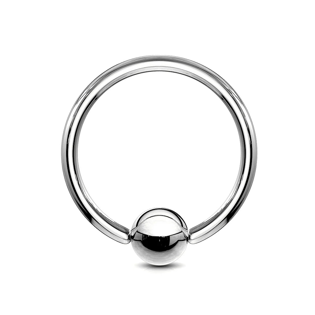 Surgical Steel Captive Ring 16G