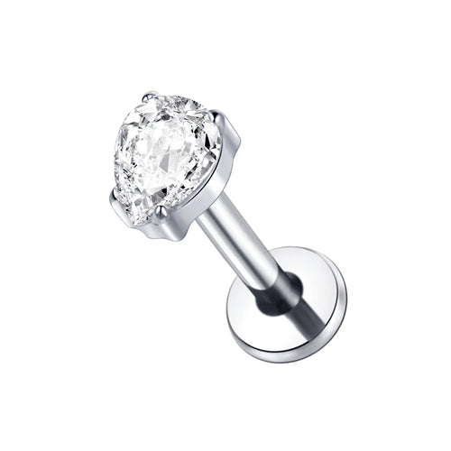 Waterdrop Titanium Flat Back