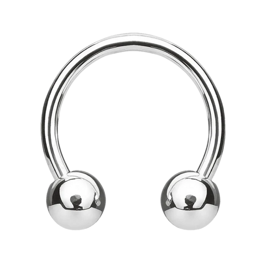 Surgical Steel Horseshoe 16G