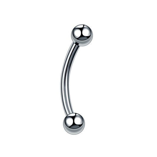 Surgical Steel Banana Bar 16G